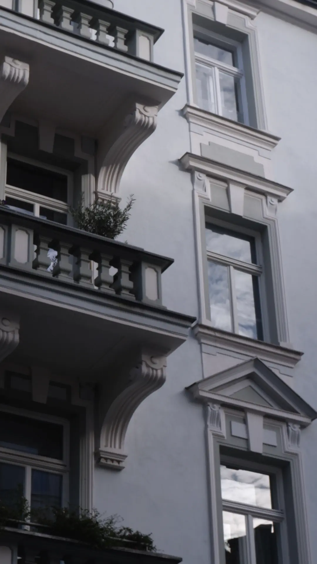 Symbolbild: Altbaufassade im Bestand